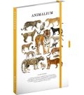 : Notes Animalium - Kočkovité šelmy, linkovaný, 13 x 21 cm