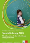 Goßmann Martina: Sprachförderung PLUS Förderbausteine für den Soforteinsatz im Regelunterric