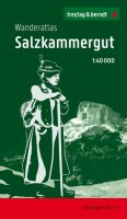 neuveden: Turistický atlas Solná komora 1:40 000 / Salzkammergut, Wanderatlas 1:40.00