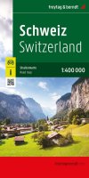 neuveden: Švýcarsko 1:400 000 / automapa