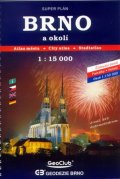 neuveden: Brno 1:15 000 (městský atlas) - spirála
