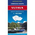 neuveden: Vodácká mapa - Vltava/Vyšší Brod - Hluboká nad Vltavou/1:50 tis.