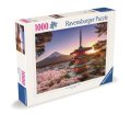 neuveden: Puzzle Rozkvetlé třešně v Japonsku 1000 dílků