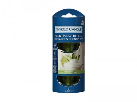 neuveden: YANKEE CANDLE Vanilla Lime vůně do zásuvky náplně (2 ks)