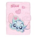 neuveden: Colorino poznámkový zápisník A5 Stitch Fluffy - růžový