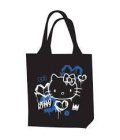 : Taška přes rameno, Hello Kitty Neon Black, 9 l, PES, černá