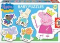 neuveden: Trefl Puzzle Baby Prasátko Peppa 5v1 (3-5 dílků)