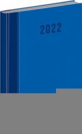 neuveden: Diář 2022: Cambio Classic - modrý/denní, 15 × 21 cm