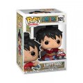 neuveden: Funko POP Animation: One Piece - Luffy in Kimono (exclusive metallic editio
