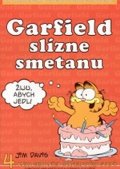 Davis Jim: Garfield slízne smetanu - 4. kniha sebraných garfieldových stripů