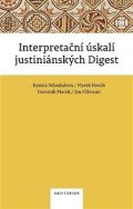 Stloukalová Kamila, Novák Marek, Macek Dominik, Ullmann Jan: Interpretační úskalí justiniánských digest