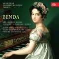 Keglerová Edita: CD Edita Keglerová & Ivana Brouková - Jiří Antonín Benda: Sonáty a písně