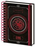 neuveden: Zápisník Game of Thrones - Targaryen A5