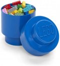 neuveden: Úložný box LEGO kulatý - modrý