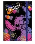 : Stitch desky na sešity A4 vzor 1 black