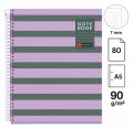 : Poznámkový blok Between the Lines NB-1, A5, 90g, karton, 80 listů, linka, A
