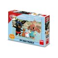 -: Puzzle MAXI Bing u bazénu 24 dílků