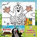 neuveden: Krtek - Omal. puzzle s voskovkami
