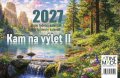 : Kalendář 2027 Kam na výlet II, stolní, týdenní, 14 x 21,4 cm