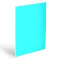 neuveden: Obal na sešity A4 NEON modrý, 180mic