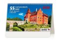 neuveden: Kalendář stolní 2026 - 55 turistických nej Čech, Moravy a Slezska