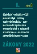 neuveden: Zákony 2022 I/B Účetní zákony, České účetní standardy, Mezinárodní správa d