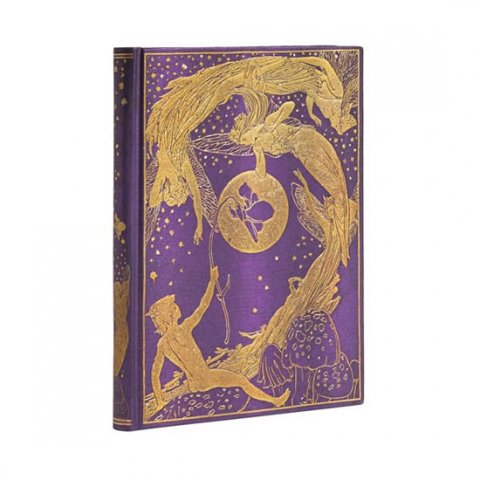 neuveden: Zápisník Paperblanks - Lang´s Fairy Books Violet Fairy, Midi / linkovaný