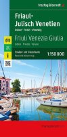: Furlánsko-Julské Benátsko 1:150 000 / automapa