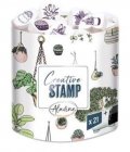 neuveden: Razítka Creative Stamp - Rostliny, 21 ks