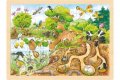 neuveden: Goki Puzzle Zkoumání přírody 96 dílků - dřevěné