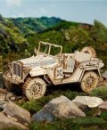 neuveden: NiXiM Dřevěné 3D puzzle/Vojenské terénní auto