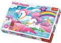 neuveden: Trefl Puzzle Cválající jednorožci / 160 dílků