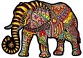 neuveden: Wooden City Puzzle Magický slon, dřevěné, 150 dílků