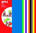 neuveden: APLI pěnovka 200 x 300 mm - mix 10 barev ( 10 ks )