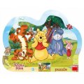Disney Walt: Puzzle Schovávaná s Medvídkem Pú 25 dílků deskové