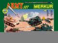 neuveden: Merkur Army Set 657 dílů, 40 modelů