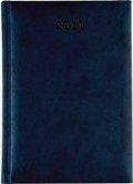 neuveden: Diář 2011 Print týdenní A5 - modrá