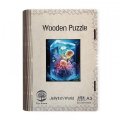 neuveden: Dřevěné puzzle/Jellyfish World A3
