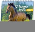 neuveden: Kalendář 2022 stolní: Poezie koní, 16,5 × 13 cm