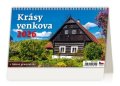 neuveden: Kalendář stolní 2026 - Krásy venkova