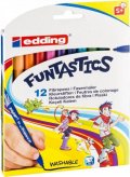 neuveden: Edding Dětské fixy Funtastics 15, sada 12 barev pro větší děti