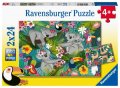 neuveden: Ravensburger Puzzle - Koaly a lenochodi 2x24 dílků