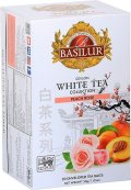 neuveden: BASILUR White Tea Peach Rose přebal 20x1,5g