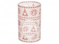 neuveden: YANKEE CANDLE Aromalampa Red Nordic Frosted Glass