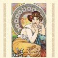 neuveden: Kalendář 2026 Alfons Mucha, nástěnný, 33 x 33 cm