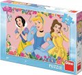 neuveden: Puzzle Rozkvetlé princezny 48 dílků