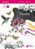 neuveden: Třpytivé omalovánky - Paradise