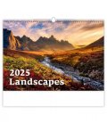 neuveden: Kalendář nástěnný 2025 - Landscapes
