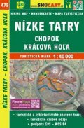 neuveden: SC 475 Nízké Tatry - Chopok, Kráľova Hoľa 1:40 000