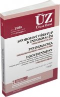 neuveden: ÚZ 1368 Svobodný přístup k informacím, Informatika, eGovernment